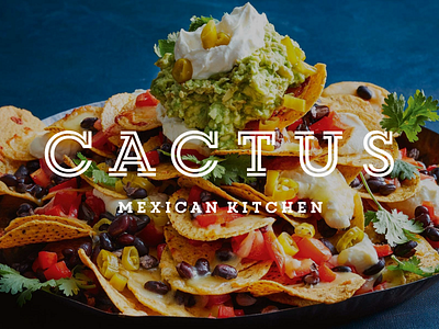 Cactus Mexican Kitchen branding cactus kitchen mexican