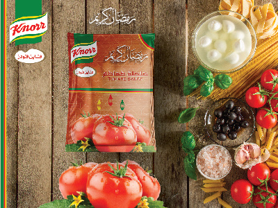 Knorr Tomato Sauce ramadan 2017 Unofficial ADV 2017 adv knorr packaging ramadan sauce tomato unofficial