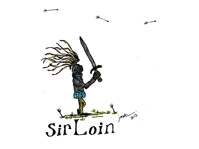 Sir Loin drawing illustration requests sketchbook