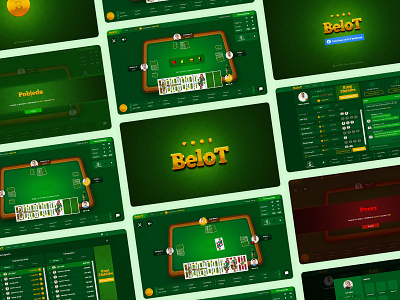 BeloT | Game redesign desktop facebook game ui screen uidesign