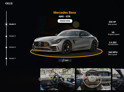 Car website ui design app branding car design for you uiux