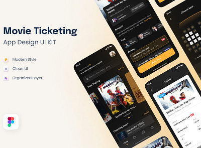 Ticket Booking App app branding design for you graphic design mobile design ui uiux