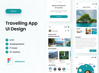 Travelling app Ui design app app design design exploration for you graphic design travelling app design ui design uiux