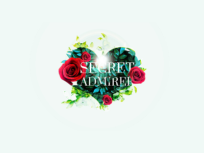 Secret Admirer design e card lens flare photoshop ui website