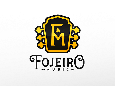 Fojeiro desgin fm folk guitar logo music sertanejo youtube