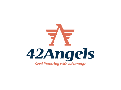 Final logodesign advantage blue brand design financing logo monogram orange seed
