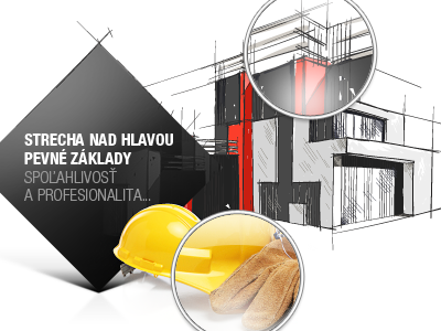 Krovstav-BB / Homepage details black building company construction design grey homepage krovstav red sketches web working