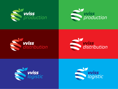 VVISS / Logo variations blue brand floral fruit green logo red shape vegetable vviss wip