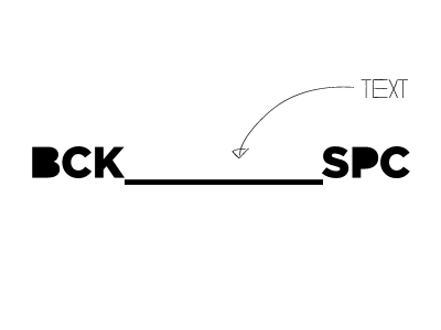 BCK_SPC / Logo animation