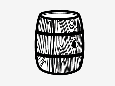 Little Ole Wine Barrel illustration