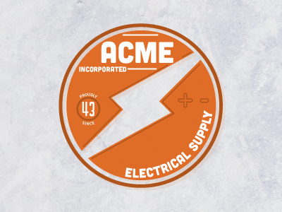 acme incorporated electrical supply logo