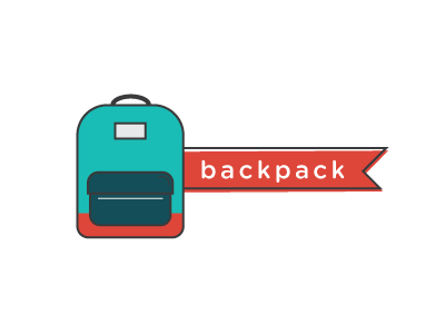 backpack logo