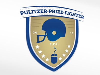 Pulitzer Prize Fighter fantasy football logo