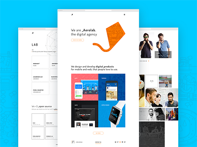 Aerolab's New Home aerolab color colour doge illustration landing page redesign ui ux web design 🐕