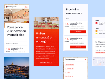 La Briqueterie – Web mobile