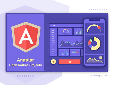 Angular Open Source Projects admin template angular article blog dashboad design graphic design illustration mobile open source ui ui ux