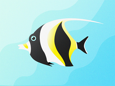 Gillustrations - Moorish Idol