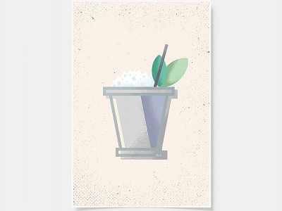 Mint Julep - Cocktail Poster