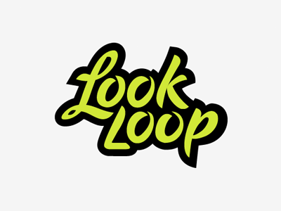 Lookloop design identity logo