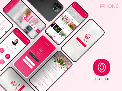 Tulib IPhone Mobile App app design free freelancer mobile mockup photoshop ui ux web