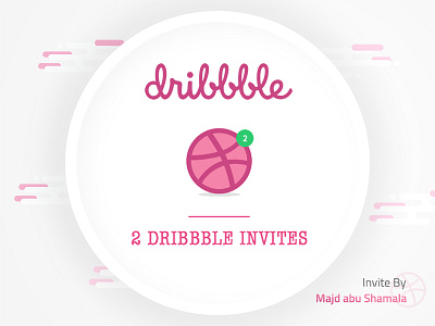 2 Dribbble Invitations