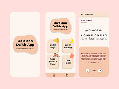 UI Dzikir App ui