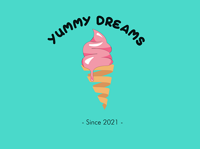 yummy dreams - Since2021 design graphic design illustration logo vector