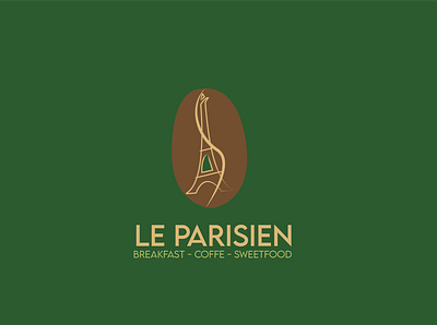 LE PARISIEN branding design graphic design illustration logo vector