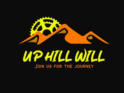 Up Hill branding design graphic design illustration logo typography vector