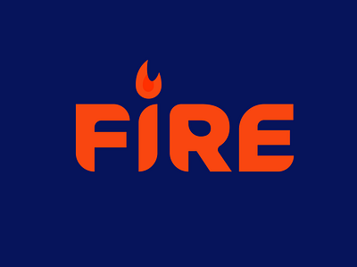 Fire branding design graphic design illustration logo typography vector
