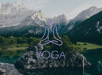 Yoga Club branding design graphic design illustration logo typography vector