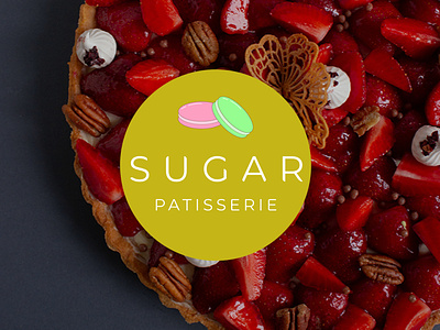 Sugar - Patisserie branding design graphic design illustration logo typography vector