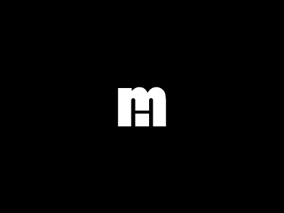 MH logo logo logotype typography