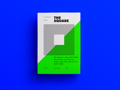 The Square dutch grid layout swiss typography