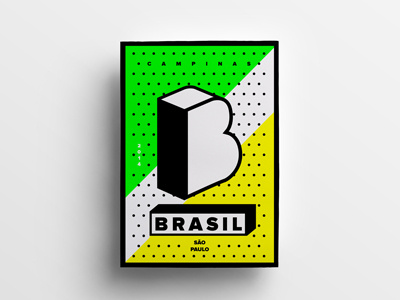 Brasil 2014 grid layout rgb typography