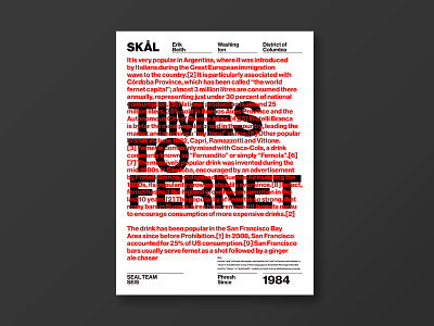 Times to fernet grid helvetica layout swiss typography