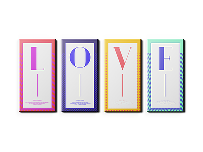 Love color illustration packaging typography valentine