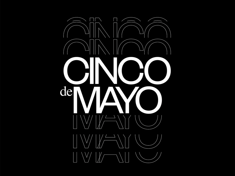 AiGA DC_Cinco De Mayo_ 2019 2d animation aiga animation branding design digital illustration swiss type typography