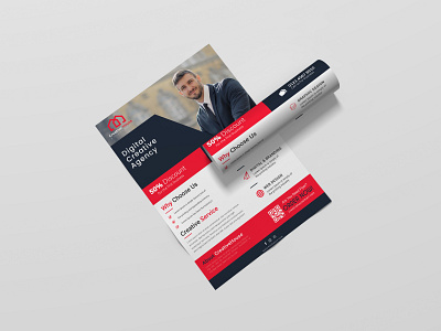 Modern Corporate:- Business Flyer Design