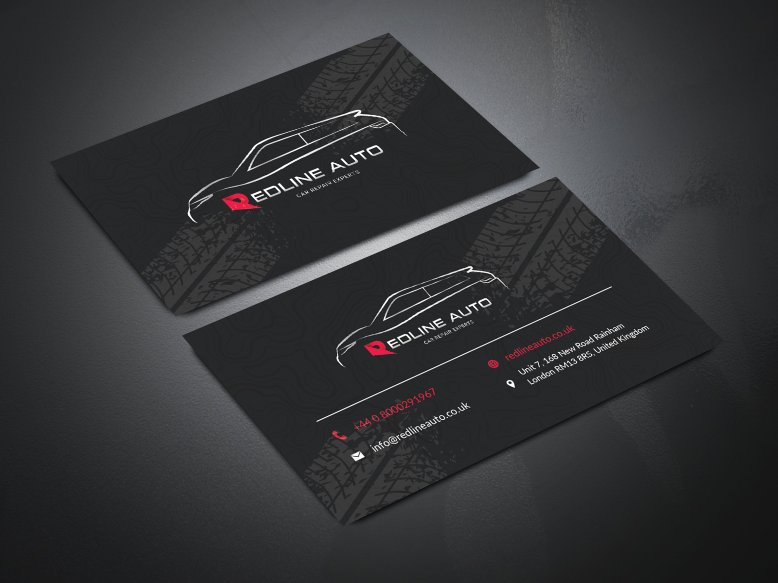 Auto Business Card designs themes templates and downloadable