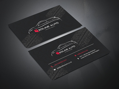 Business Card Template (Car Auto) auto business card biz card branding business card business card design car car business card design elegant logo modern visit visiting card