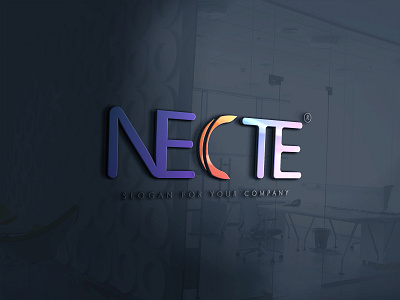 NECTE logo branding design graphic design illustration motion graphics