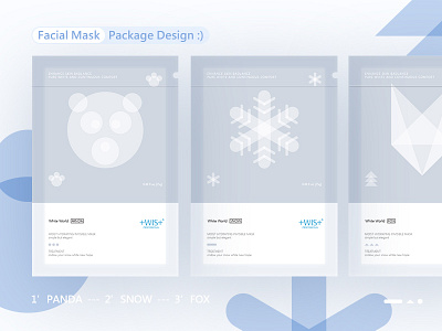 Facial Mask Package Design