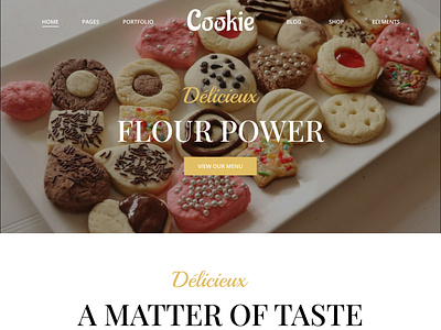 Cookie Website