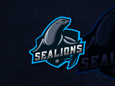 Sealions design esport gaming graphic design icon illustration logo sealions vector