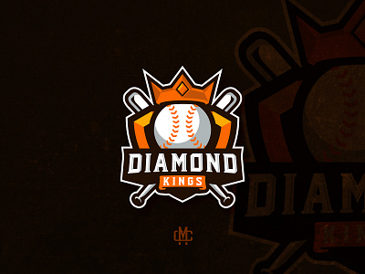 Diamond king design esport gaming graphic design illustration logo vector