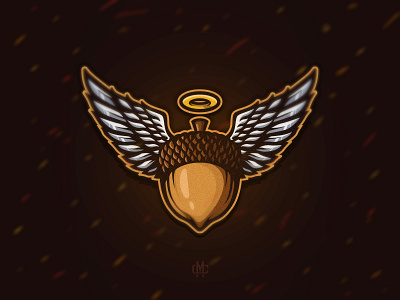 Angel Acorn design esport gaming graphic design illustration logo vector