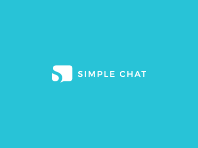 simple chat brand chat communication friends identity logo negative space network s simple