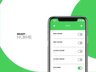 Smart Home brand comfort home identity logo slider smart ui ux