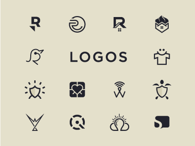 LOGOS behance brand branding identity logo logofolio mark minimal sign symbol
